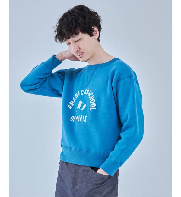 EDIFICE「YOUNG & OLSEN(ヤング アンド オルセン) 別注 French University スウェット」|スウェット・ジャージ|