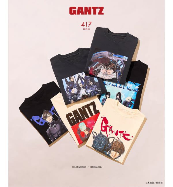 417 EDIFICE「《追加》GANTZ / ガンツ 417別注 COLORWORKS L/S Tシャツ」|Tシャツ・カットソー|