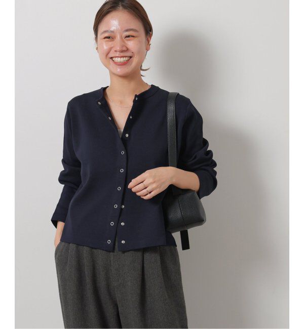 JOURNAL STANDARD relume「《WEB限定追加2》ウォッシャブルスポンジニットクルーネックカーディガン」|カーディガン|