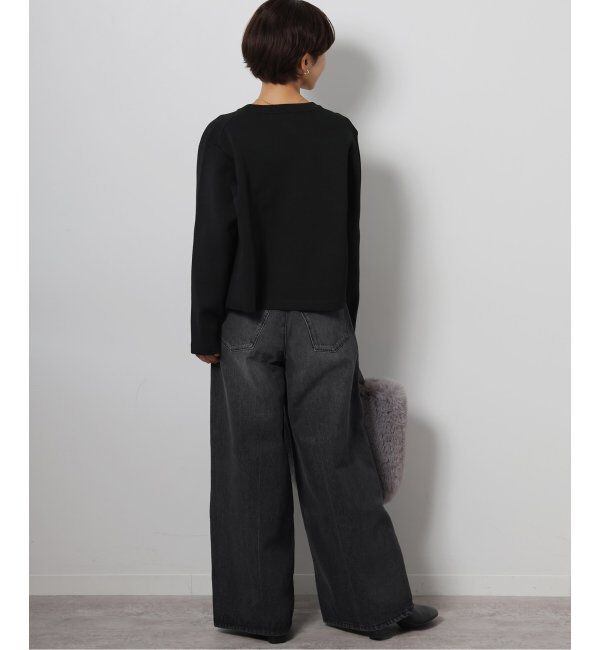 JOURNAL STANDARD relume「《WEB限定追加2》ウォッシャブルスポンジニットクルーネックカーディガン」|カーディガン|