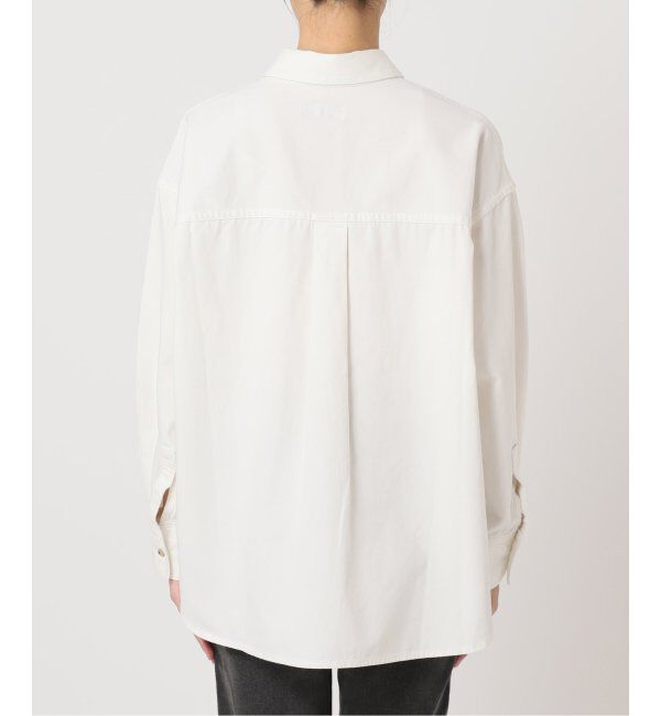 JOURNAL STANDARD relume「《追加》デニムプルオーバーシャツ/ホワイト」|シャツ・ブラウス|