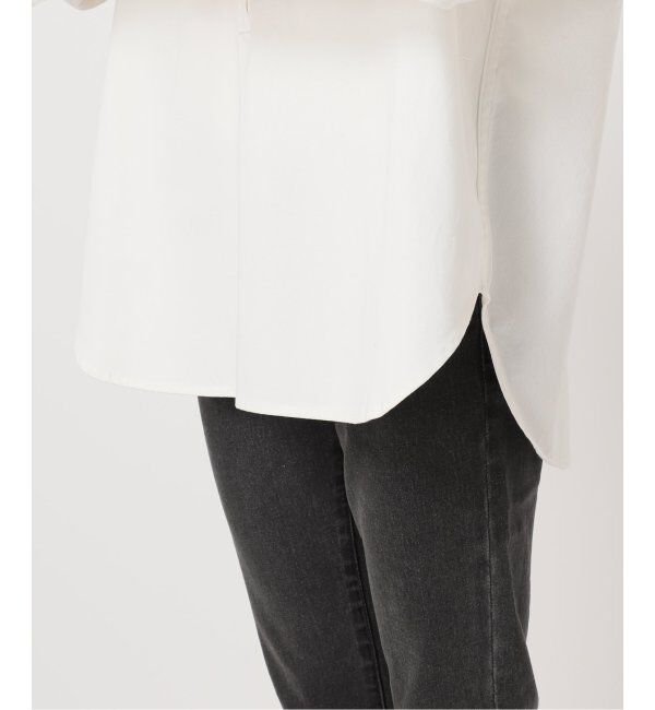 JOURNAL STANDARD relume「《追加》デニムプルオーバーシャツ/ホワイト」|シャツ・ブラウス|