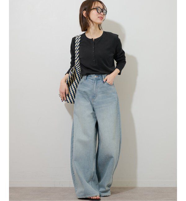 JOURNAL STANDARD relume「ベアテレコ2WAYヘンリーネックプルオーバー」|Tシャツ・カットソー|