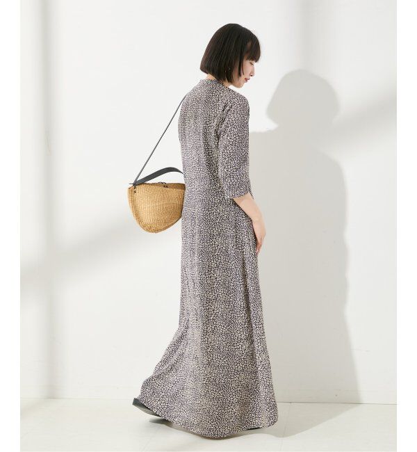 journal standard L'essage「《別注》【LUSANA / ルサーナ】 CARL MAXI DRESS：ワンピース」|ワンピース|