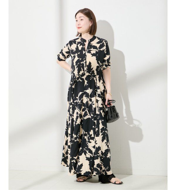 journal standard L'essage「《別注》【LUSANA / ルサーナ】 CARL MAXI DRESS：ワンピース」|ワンピース|