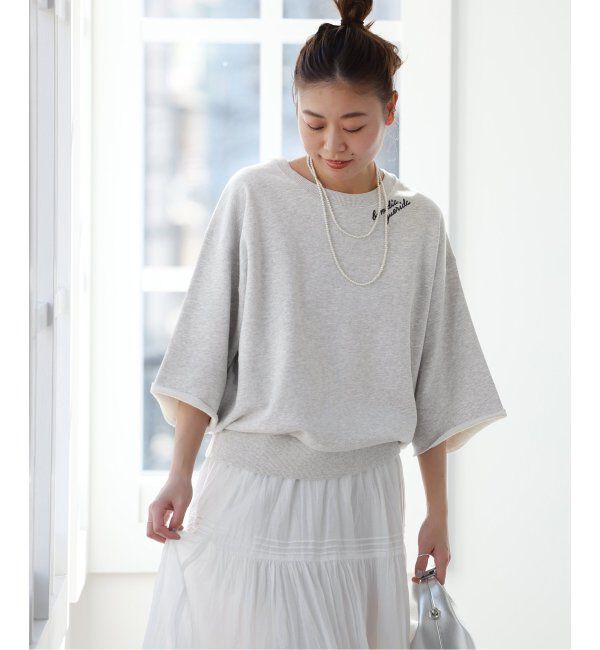 JOURNAL STANDARD relume「《追加》刺繍ロゴハーフスリーブスウェット」|スウェット・ジャージ|