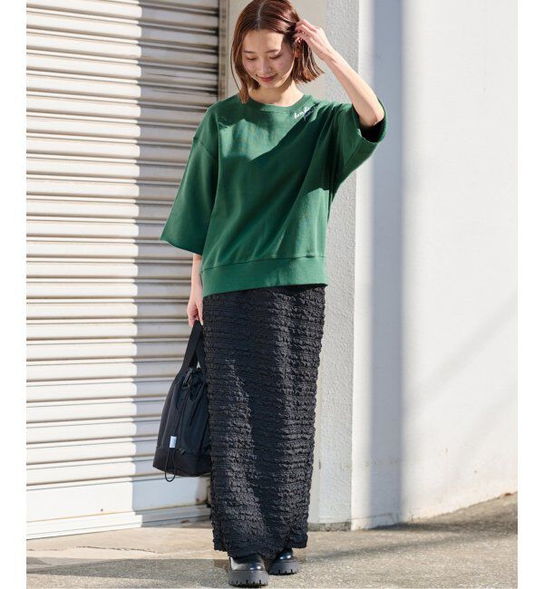 JOURNAL STANDARD relume「《追加》刺繍ロゴハーフスリーブスウェット」|スウェット・ジャージ|