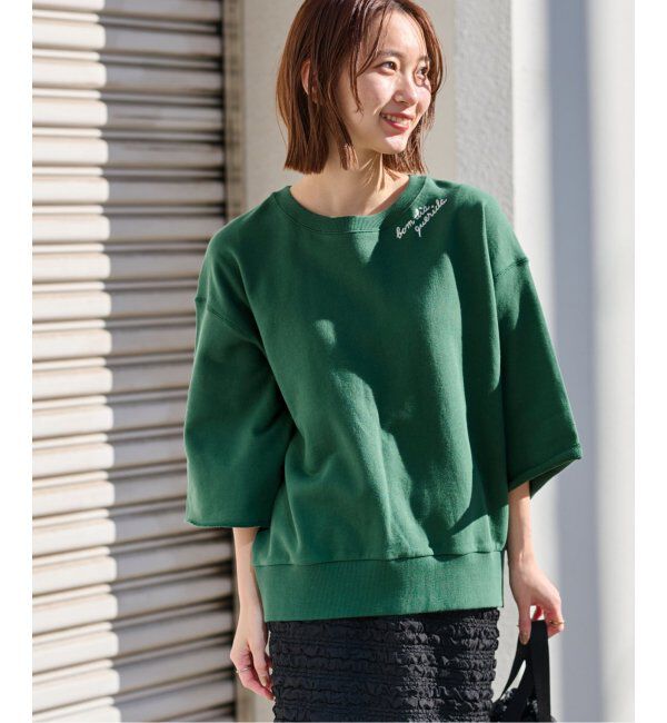 JOURNAL STANDARD relume「《追加》刺繍ロゴハーフスリーブスウェット」|スウェット・ジャージ|