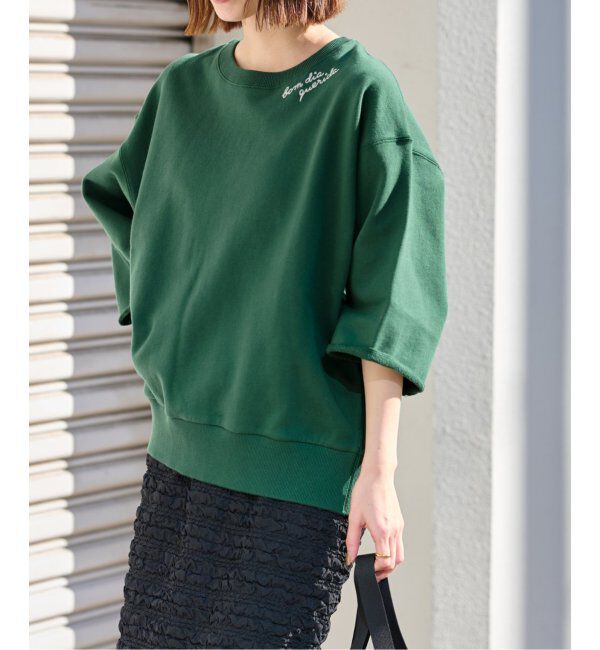 JOURNAL STANDARD relume「《追加》刺繍ロゴハーフスリーブスウェット」|スウェット・ジャージ|