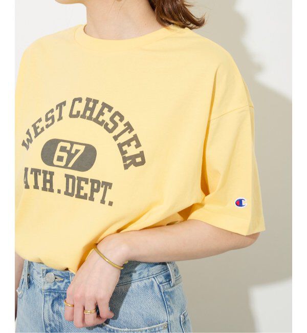 JOURNAL STANDARD relume「別注【Champion/チャンピオン】26/s Jersey Tee：Tシャツ」|Tシャツ・カットソー|