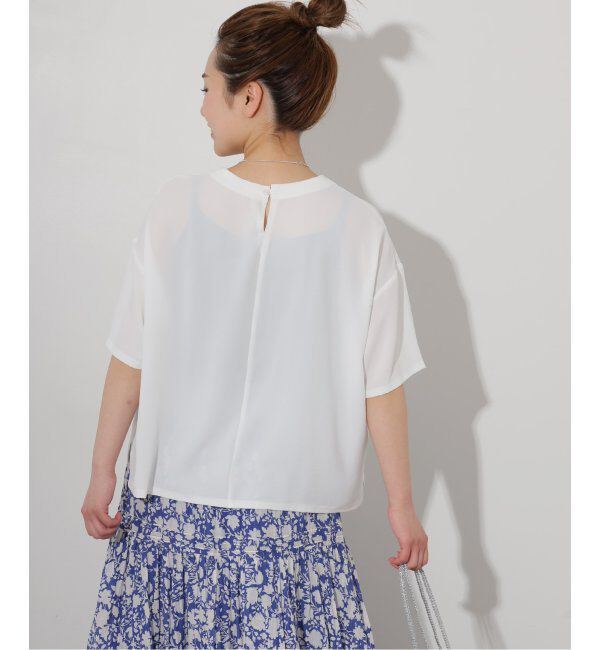 JOURNAL STANDARD relume「《追加2》2WAYジョーゼットロゴTEE」|Tシャツ・カットソー|