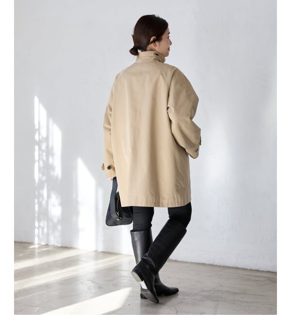 JOURNAL STANDARD「《予約》コットンステンカラーミディコート」|ステンカラーコート|