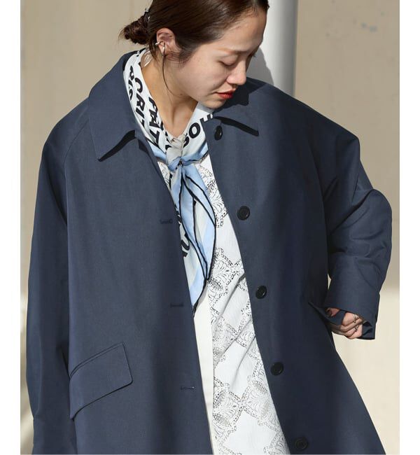 JOURNAL STANDARD「《予約》コットンステンカラーミディコート」|ステンカラーコート|