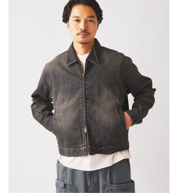 JOURNAL STANDARD relume「《予約》スモーキーデニム 11oz ジップブルゾン」|デニムジャケット|