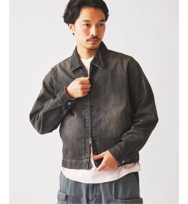 JOURNAL STANDARD relume「《予約》スモーキーデニム 11oz ジップブルゾン」|デニムジャケット|