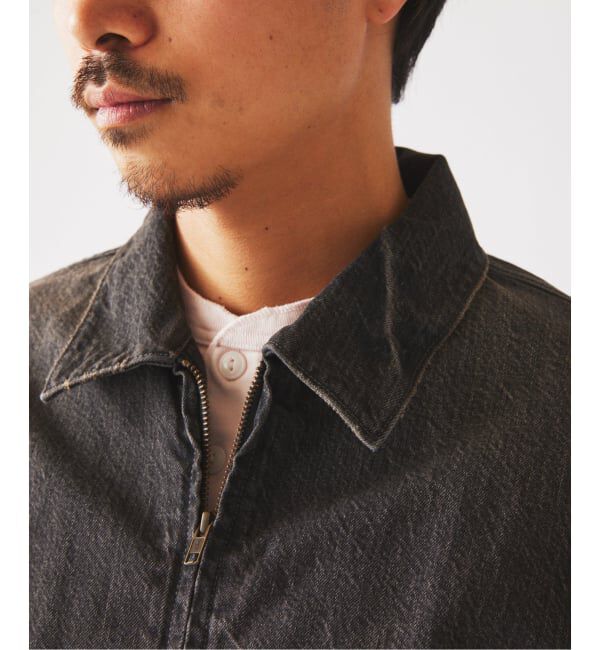 JOURNAL STANDARD relume「《予約》スモーキーデニム 11oz ジップブルゾン」|デニムジャケット|
