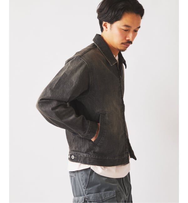 JOURNAL STANDARD relume「《予約》スモーキーデニム 11oz ジップブルゾン」|デニムジャケット|