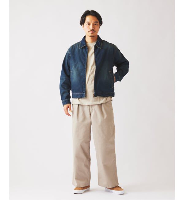 JOURNAL STANDARD relume「《予約》スモーキーデニム 11oz ジップブルゾン」|デニムジャケット|