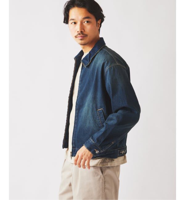 JOURNAL STANDARD relume「《予約》スモーキーデニム 11oz ジップブルゾン」|デニムジャケット|