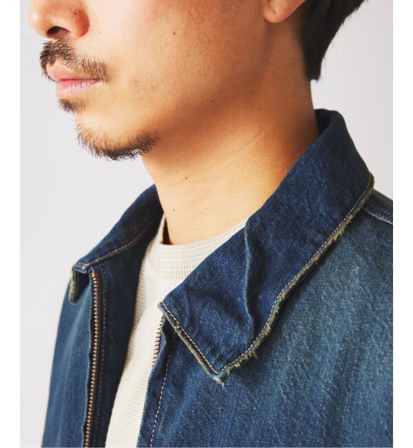 JOURNAL STANDARD relume「《予約》スモーキーデニム 11oz ジップブルゾン」|デニムジャケット|