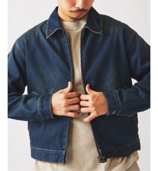JOURNAL STANDARD relume「《予約》スモーキーデニム 11oz ジップブルゾン」|デニムジャケット|