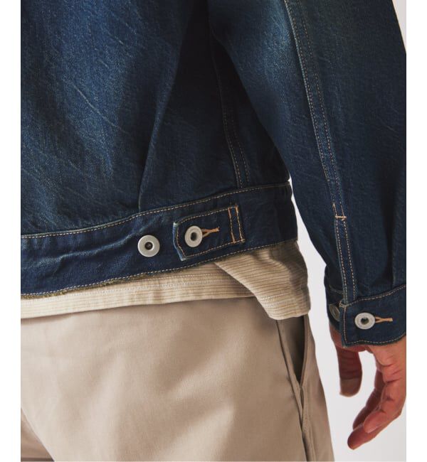 JOURNAL STANDARD relume「《予約》スモーキーデニム 11oz ジップブルゾン」|デニムジャケット|