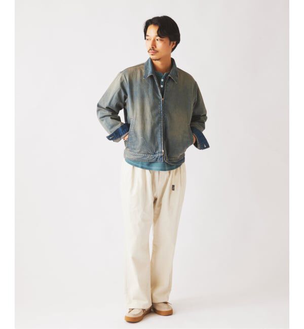 JOURNAL STANDARD relume「《予約》スモーキーデニム 11oz ジップブルゾン」|デニムジャケット|