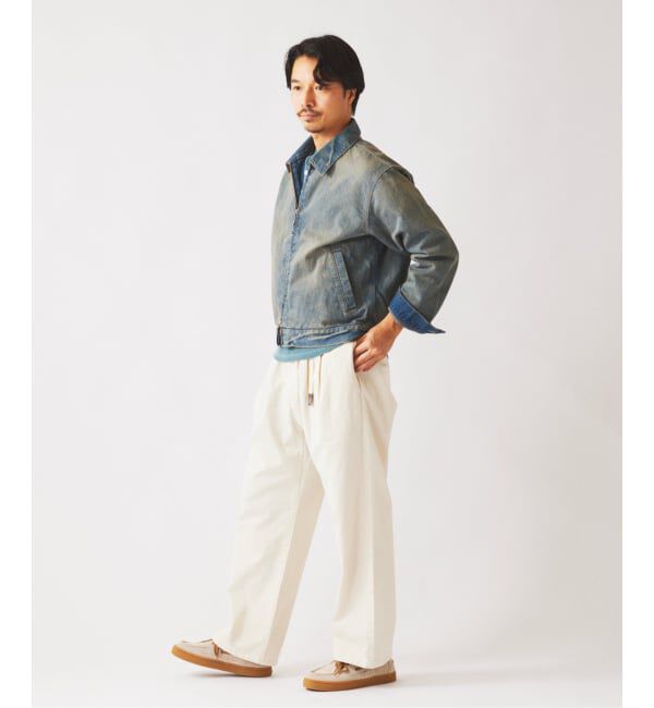 JOURNAL STANDARD relume「《予約》スモーキーデニム 11oz ジップブルゾン」|デニムジャケット|