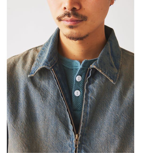JOURNAL STANDARD relume「《予約》スモーキーデニム 11oz ジップブルゾン」|デニムジャケット|
