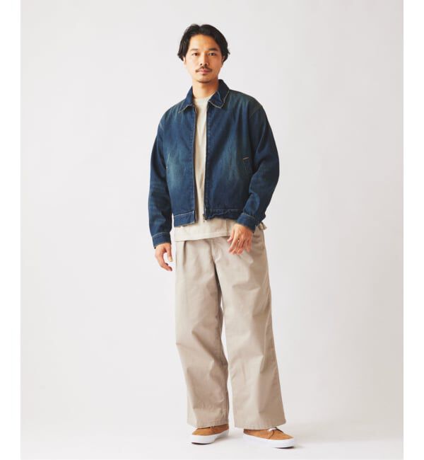 JOURNAL STANDARD relume「《予約》スモーキーデニム 11oz ジップブルゾン」|デニムジャケット|