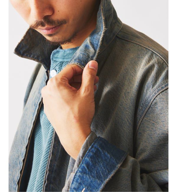 JOURNAL STANDARD relume「《予約》スモーキーデニム 11oz ジップブルゾン」|デニムジャケット|