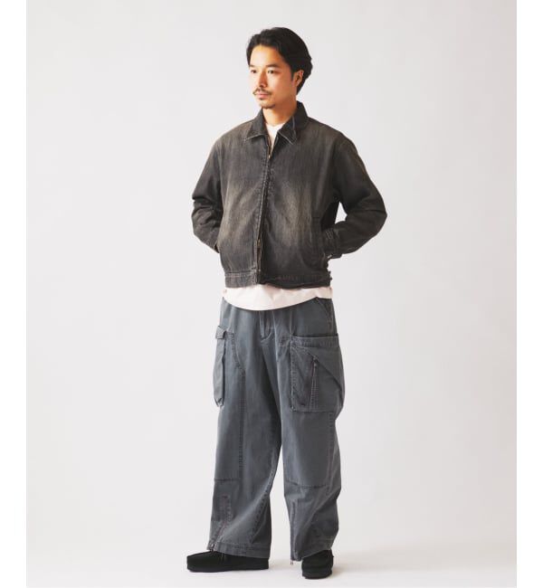 JOURNAL STANDARD relume「《予約》スモーキーデニム 11oz ジップブルゾン」|デニムジャケット|