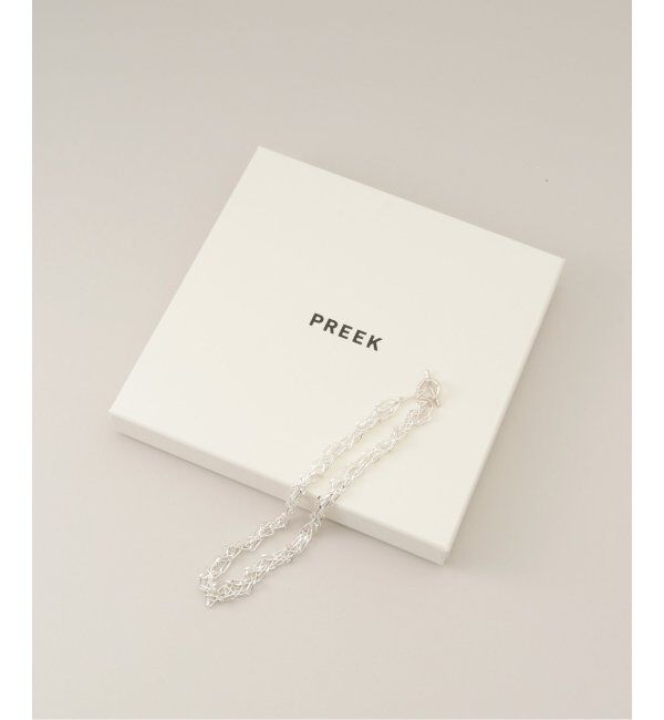 FRAMeWORK「PREEK/プリーク braid chain necklace」|ネックレス|