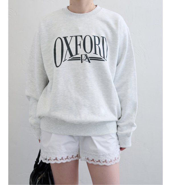 U by SPICK&SPAN「ALORE/アローレ 別注 LOGO SWEATS プルオーバー」|スウェット・ジャージ|グレーB