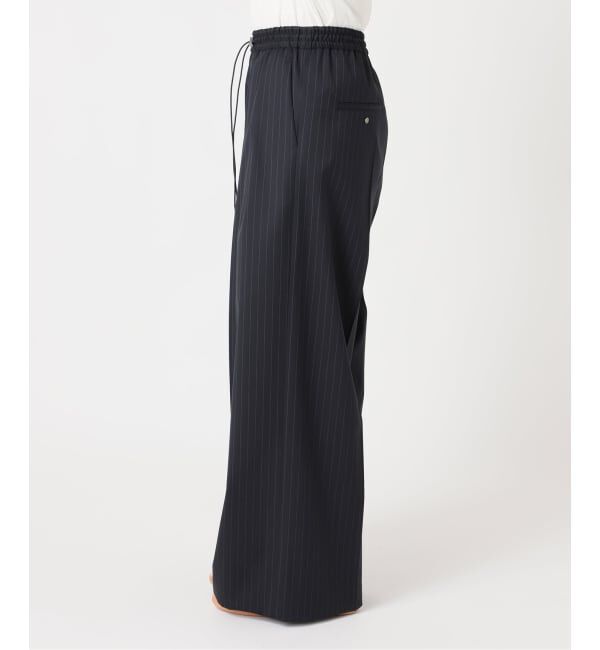 FRAMeWORK「≪予約≫TWストライプワイドパンツ」|スラックス|