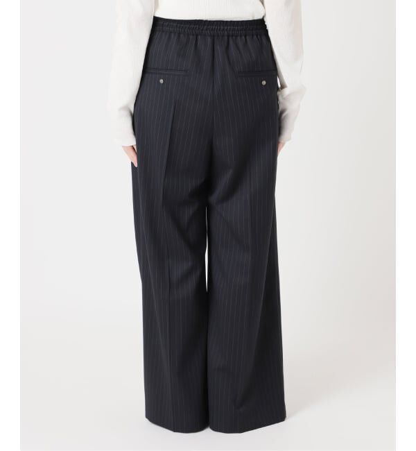 FRAMeWORK「≪予約≫TWストライプワイドパンツ」|スラックス|