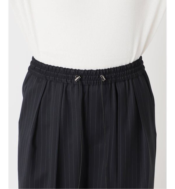 FRAMeWORK「≪予約≫TWストライプワイドパンツ」|スラックス|