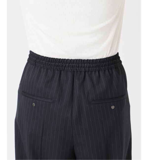 FRAMeWORK「≪予約≫TWストライプワイドパンツ」|スラックス|