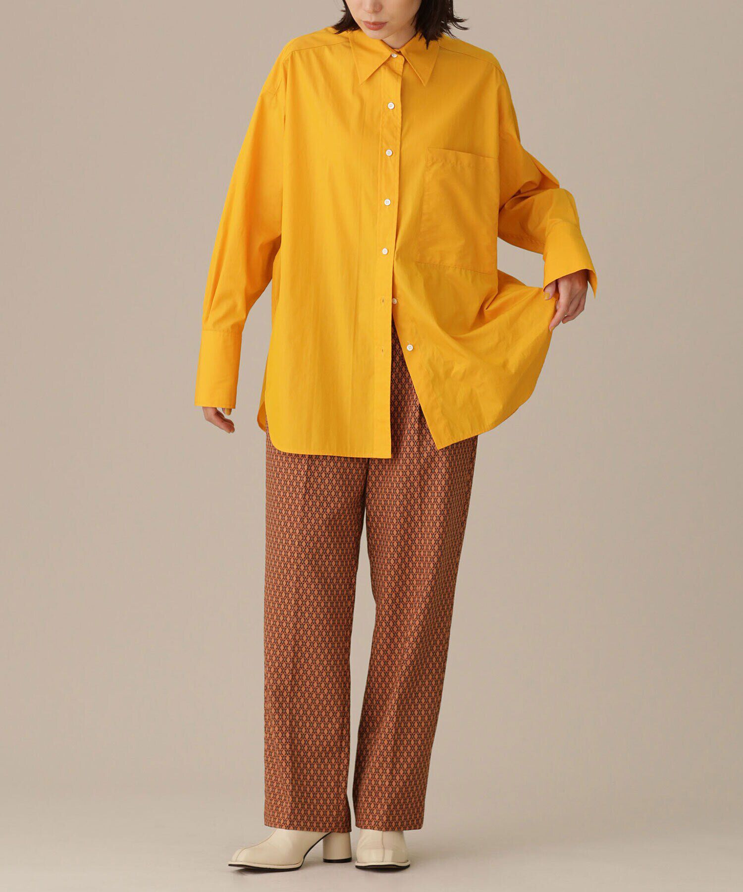 nano･universe「LB.03/ユルテーパードパンツ」|スラックス|