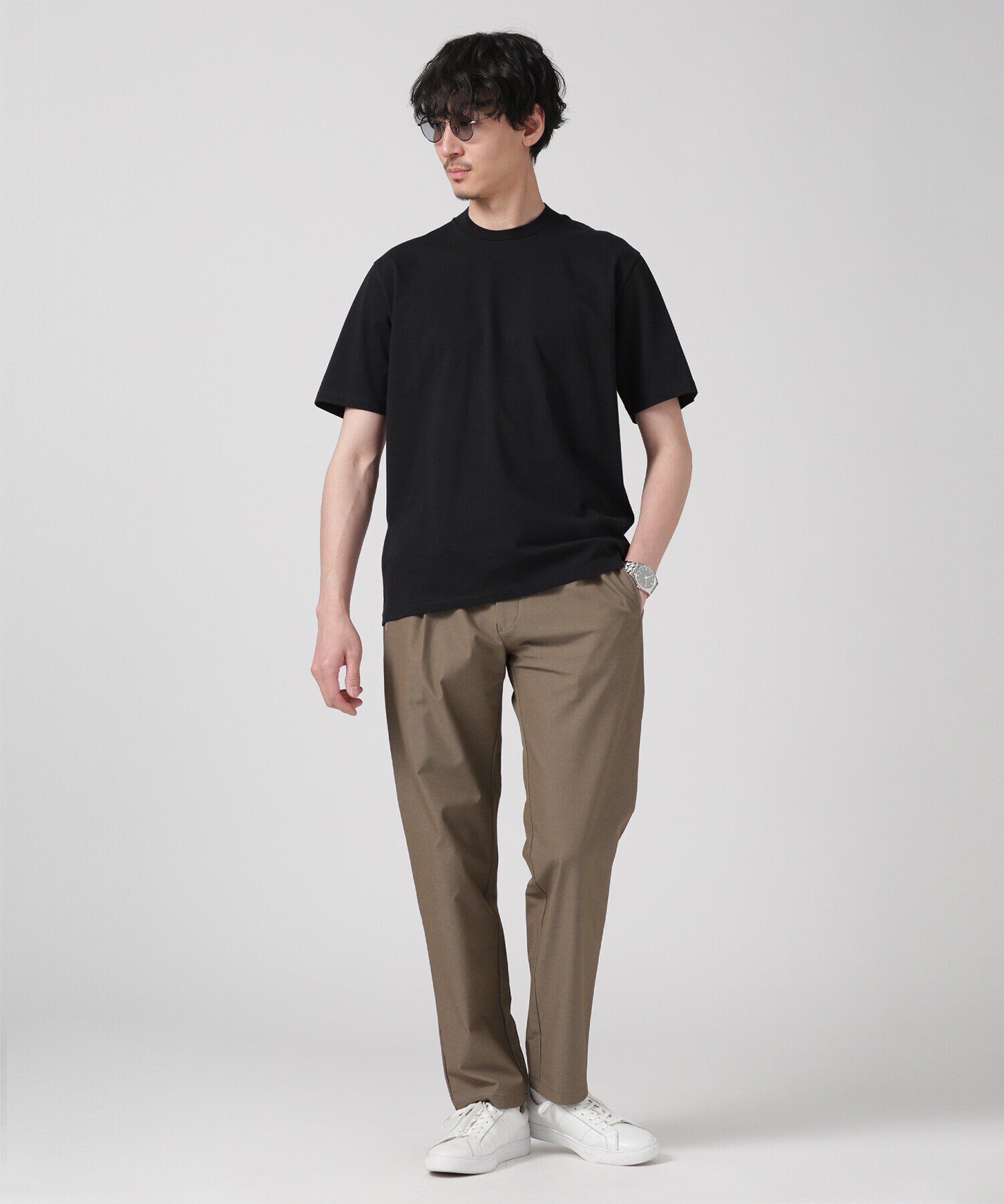 nano･universe「LB.03/ジャケT 半袖」|Tシャツ・カットソー|