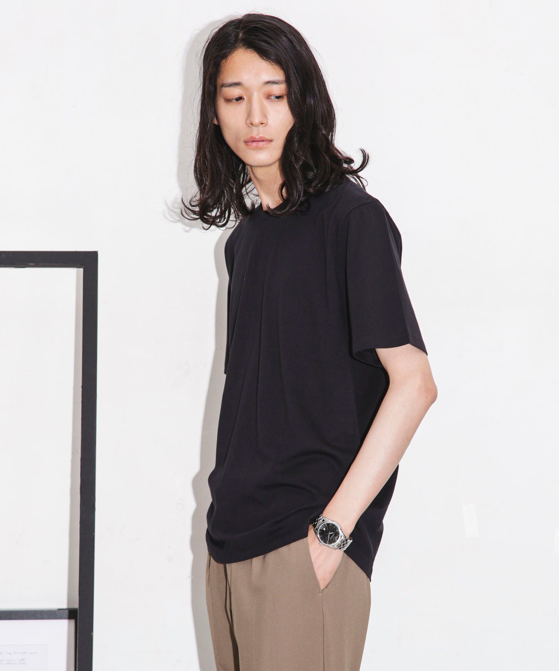 nano･universe「LB.03/ジャケT 半袖」|Tシャツ・カットソー|