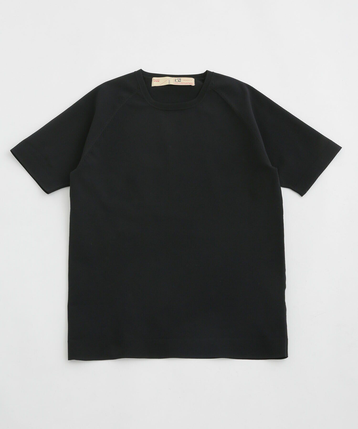 nano･universe「LB.03/SOLOTEXマルチファンクションクルーネックニット/半袖」|ニット・セーター|