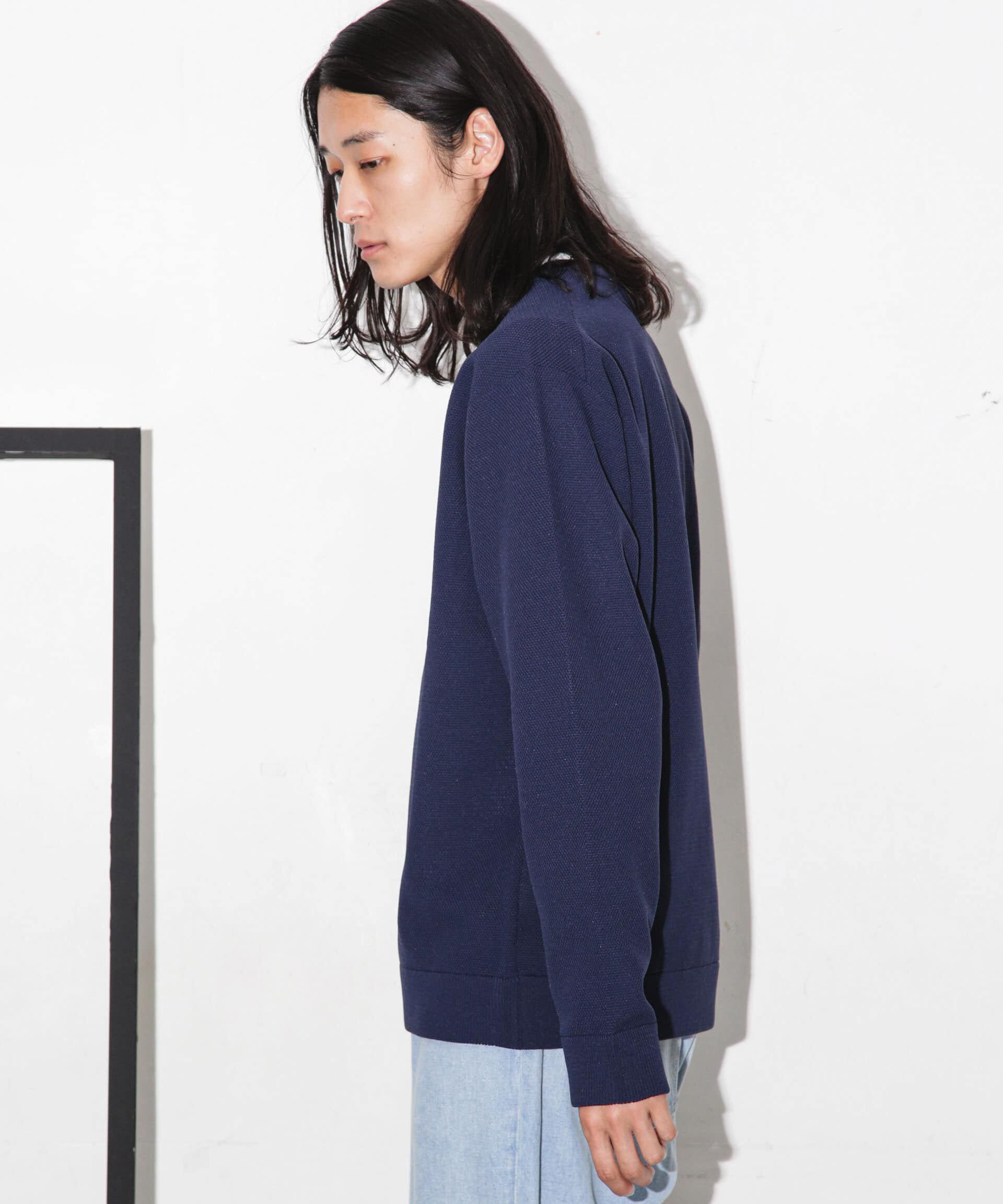 nano･universe「テック鹿の子アンサンブルニット」|ニット・セーター|