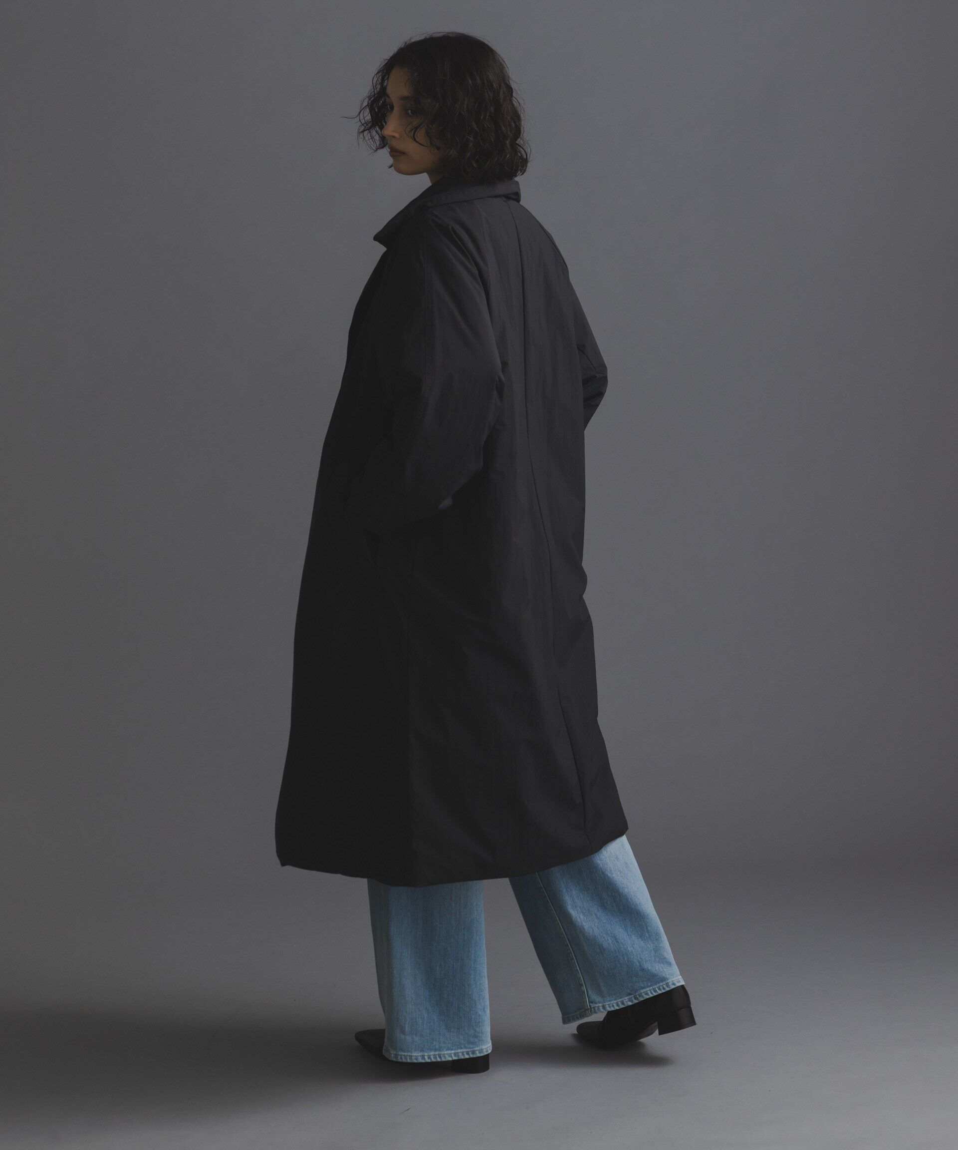 nano･universe「「西川ダウン(R)」リバーシブルライトコート」|ダウン|