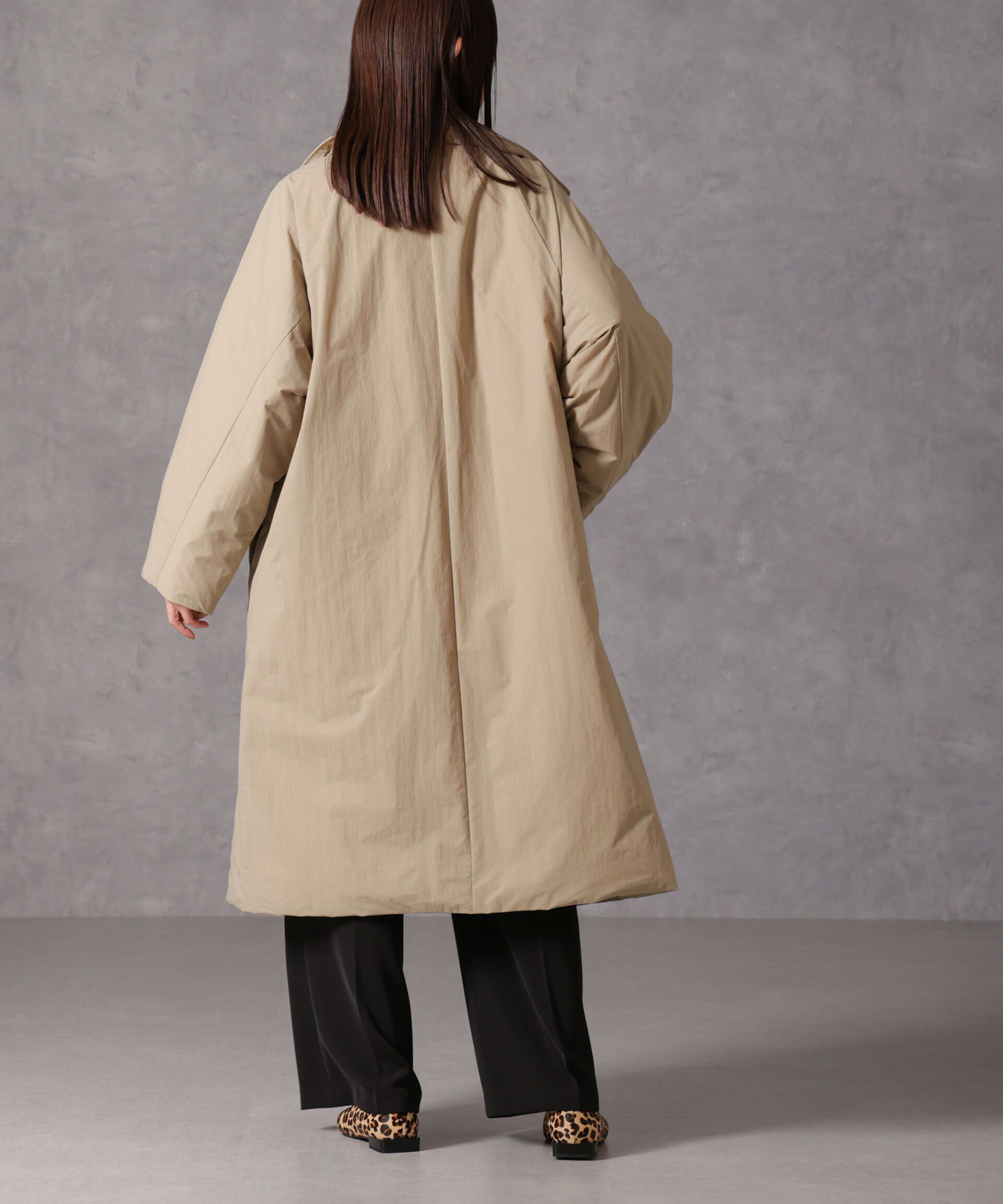 nano･universe「「西川ダウン(R)」リバーシブルライトコート」|ダウン|