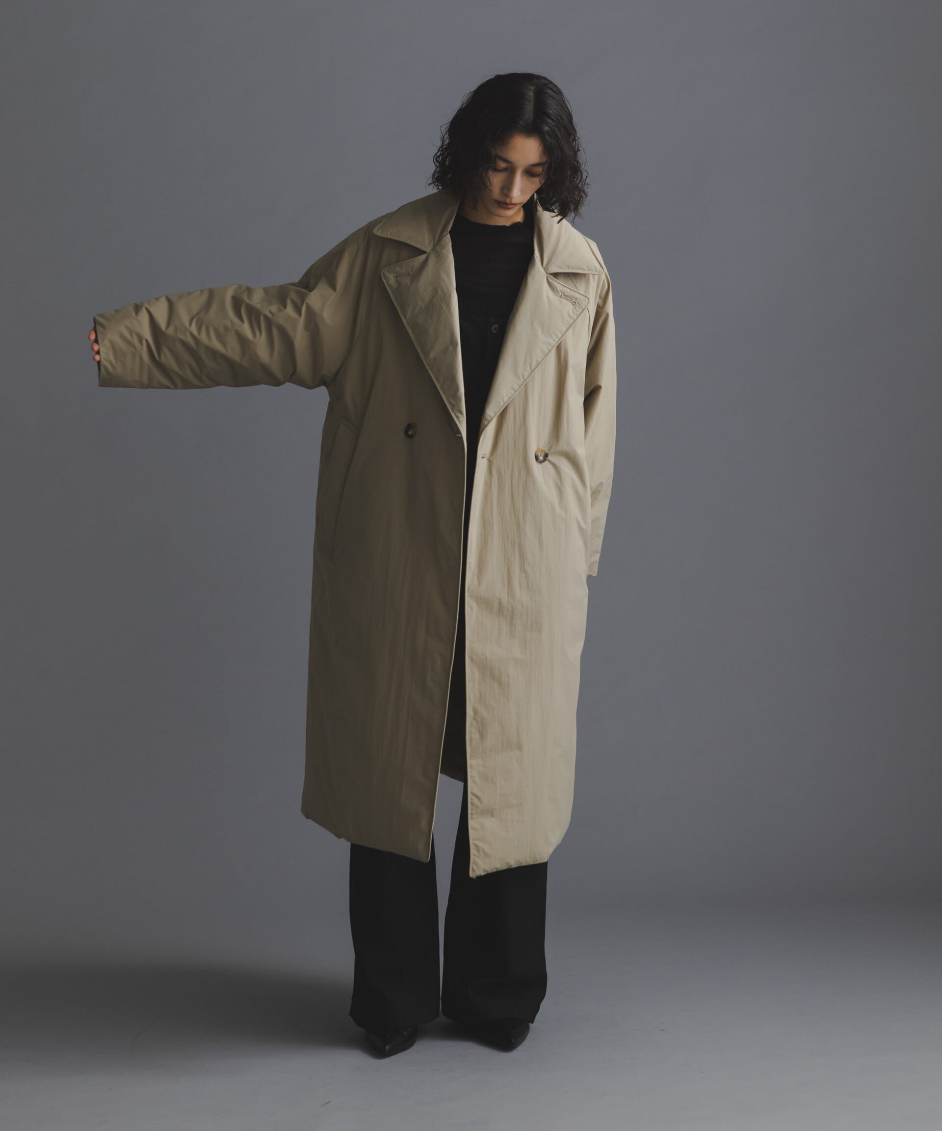 nano･universe「「西川ダウン(R)」リバーシブルライトコート」|ダウン|