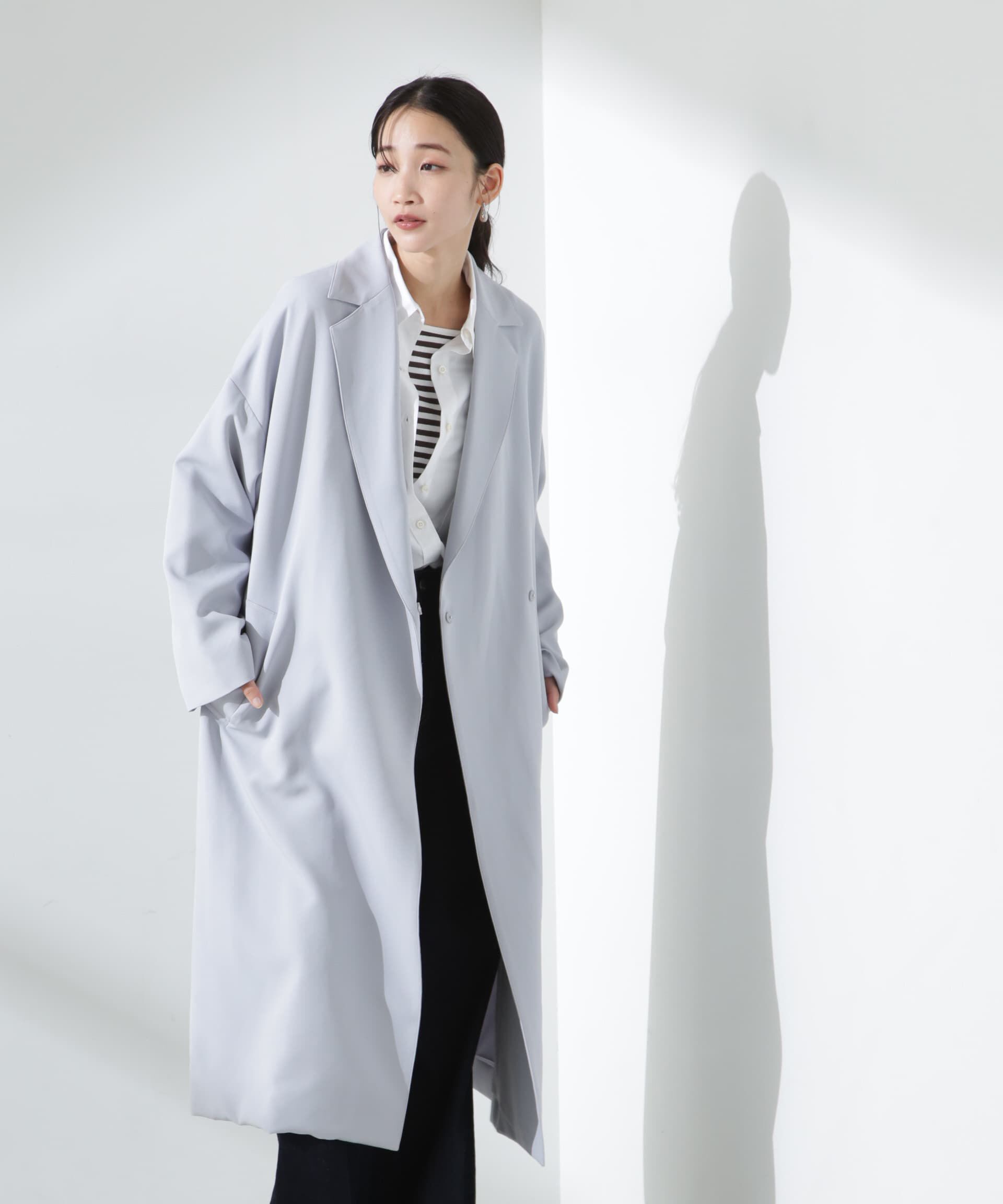 nano･universe「撥水&花粉ガードチェスターコート」|その他|ブルーグレー5