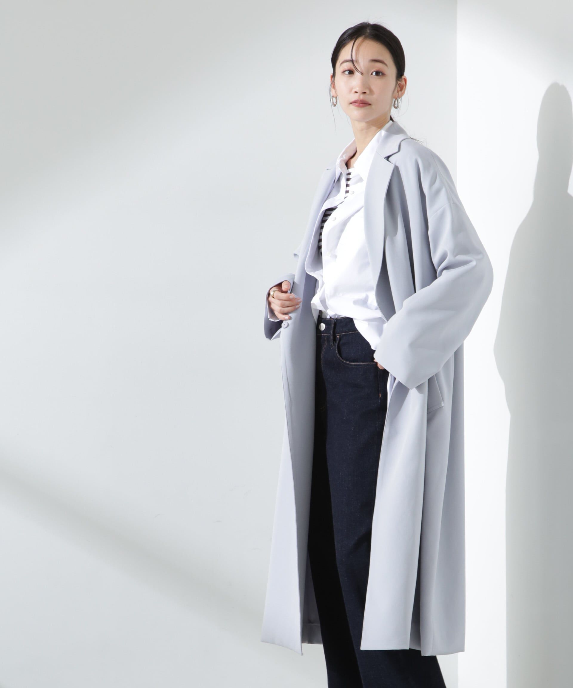 nano･universe「撥水&花粉ガードチェスターコート」|その他|