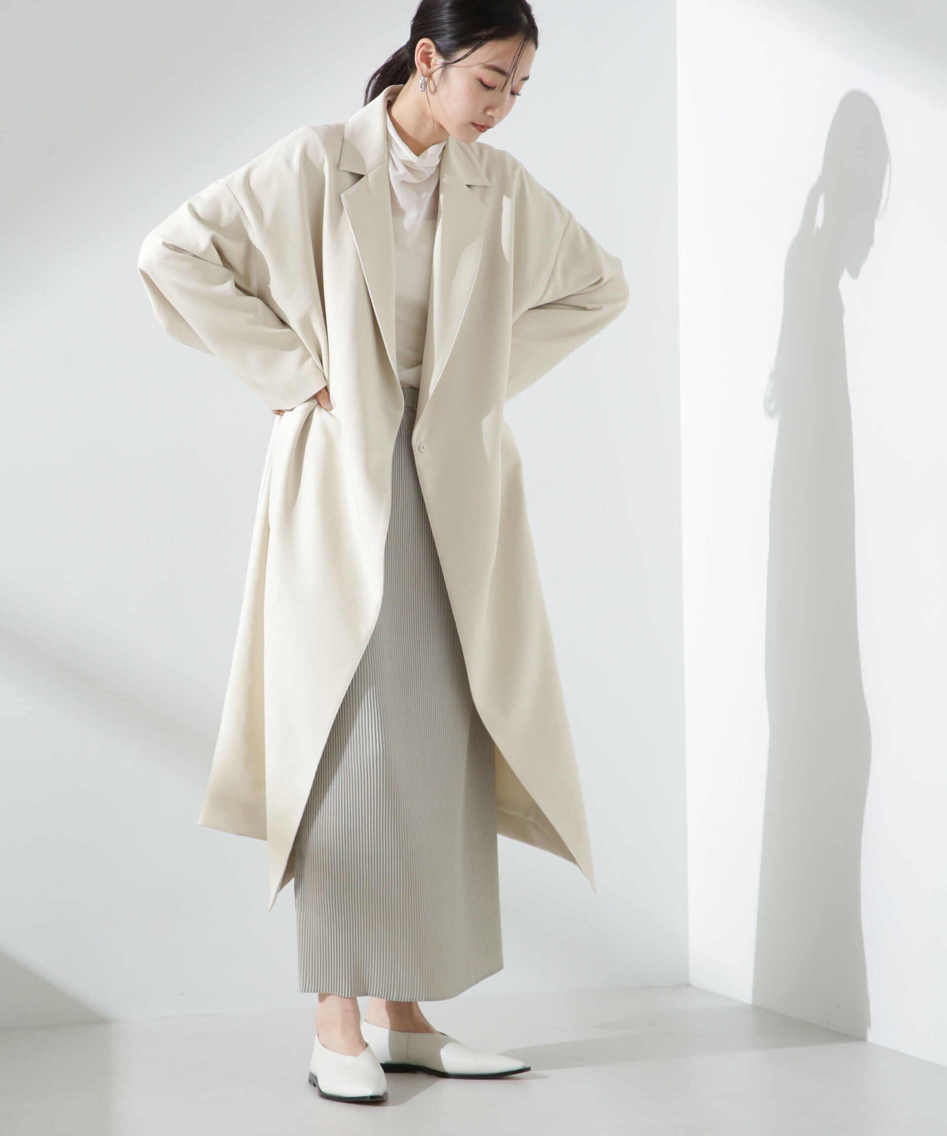 nano･universe「撥水&花粉ガードチェスターコート」|その他|