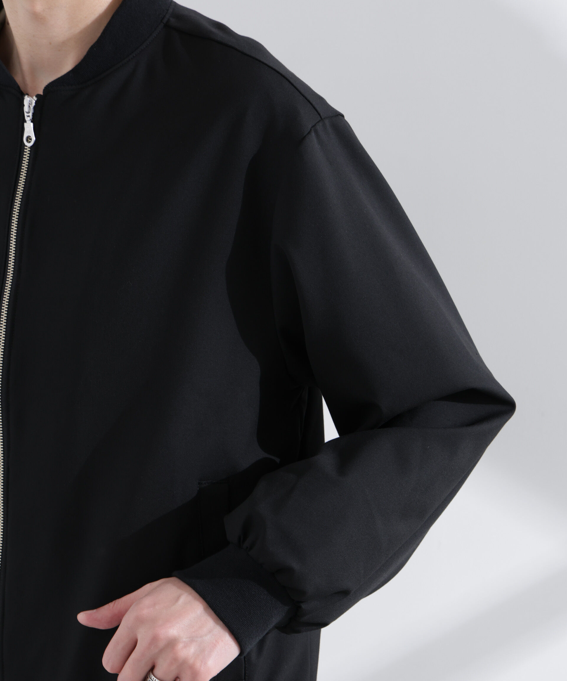 nano･universe「TRインタックMA-1」|ブルゾン・スタジャン|